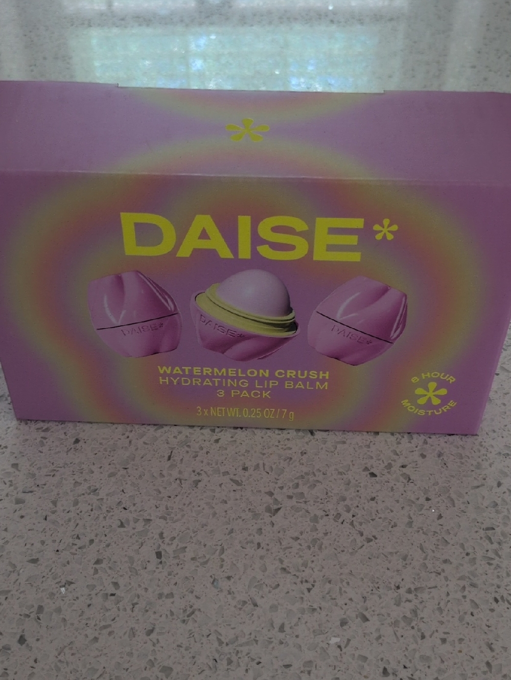 DAISE Watermelon Crush Hydrating Lip Balm 3-Pack - Pink